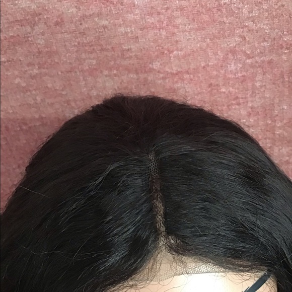 Lace Topline Wet And Wavy Wig Synthetic It Can Be Used for Daily Used - Picture 4 of 7